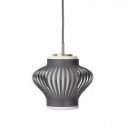 Warm Nordic Opal Lamella Pendant Ultimate Grey