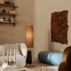 Ferm Living Hebe Large Lamp - Dark Grey/ Curry in Lounge