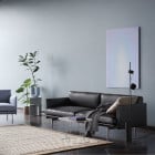 Muuto Post floor lamp black in situ