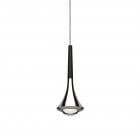 Lodes Rain LED Pendant Chrome Structure/Matte Black 9005