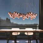 Lodes Random LED Pendant Rose Gold