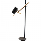 Marset Scantling floor lamp black