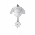 &Tradition Flowerpot VP8 Wall Light Chrome