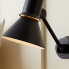 Anglepoise Type 80 W2 Wall Lamp Matte Black Close up