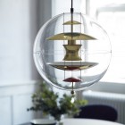 Verpan VP Globe Brass  Pendant Light 