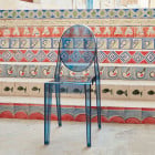 Powder Blue Kartell Victoria Ghost Chair