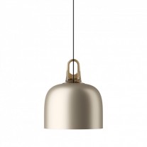 Lodes JIM Bell Pendant Honey Hook/Matte Champagne Diffuser