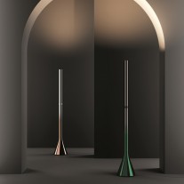 Lodes Croma LED Floor Lamp Green and Bronze