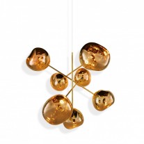 Tom Dixon Melt LED Chandelier Large Gold