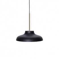 Rubn Bolero LED Pendant Light Black Brass Medium