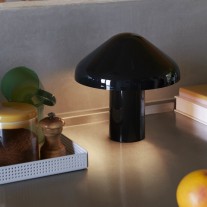 HAY Pao Portable Table Lamp Soft Black