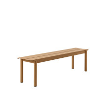 Muuto Linear Steel Bench Large Burnt Orange