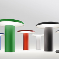 Artemide Takku LED Portable Table Lamp All Colours