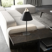 Design For The People Strap Table Lamp Black