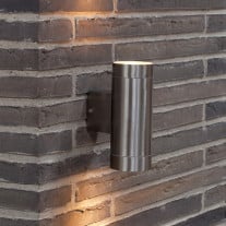 Nordlux Tin Maxi Outdoor Wall Light Stainless Steel