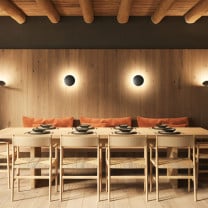 Lodes Puzzle Round Single LED Wall /Ceiling Light Multiples