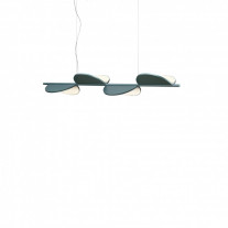 Flos Almendra S4 Linear LED Pendant Bay Blue