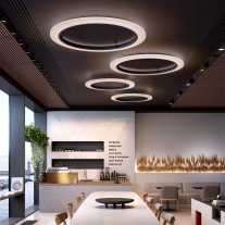 Bover Roda LED Ceiling/Wall LightS in Dining Area