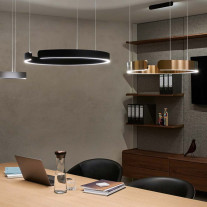 Mito Sospeso Move LED Pendant Over Workspace