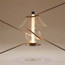 Transparent Marset Fragile LED Table Lamp