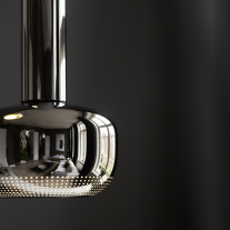 Louis Poulsen VL 56 Pendant Chrome Situ