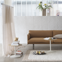 Cognac Muuto Outline Sofa