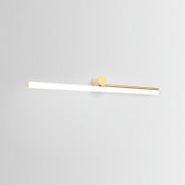 Marset Ambrosia LED Wall Light - 90, Gold, Right