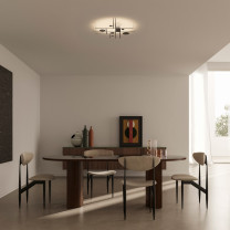 Axolight Manifesto LED Ceiling/Wall Light in Dining Room