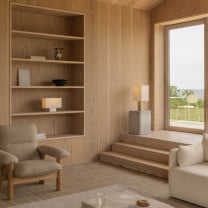 Small and Large Audo Copenhagen Nonna Table Lamps