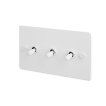 Buster + Punch 3G Toggle Switch Cross White