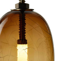 Close Up of Brokis Under Pressure LED Pendant Glass