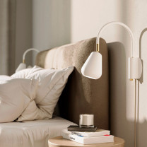 Nuura Anoli Spot Wall Light Lifestyle Bedside Table 2