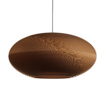 Graypants Scraplights Disc Pendant - Large, Natural