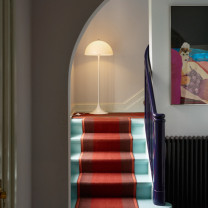 Louis Poulsen Panthella 400 Floor Lamp Lifestyle Stairs