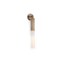 J. Adams & Co Flume IP44 Wall Light Antique Brass On