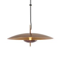 J. Adams & Co Luna LED Pendant 550 Red