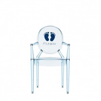 Kartell Kids Lou Lou Ghost Chair Blue It's a boy