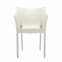 Kartell Dr NO Armchair - Wax white