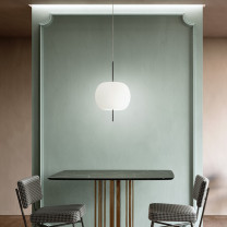 KDLN Kushi Pendant Above Dining Table