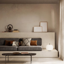 KDLN Kushi Table Lamp in Living Room