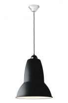 Anglepoise Original 1227 Giant Pendant Light Jet Black Satin Finish