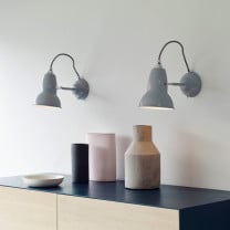 Anglepoise Original 1227 Wall Light Dove Grey in Pairs