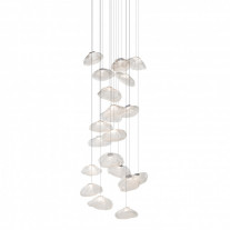 Bocci 73 Series Chandelier 20 Lights Square Ceiling Canopy
