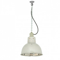 Original BTC Spun Reflector Pendant Aluminium Suspension