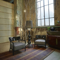 Black Kartell Kabuki LED Floor Lamp