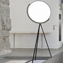 Flos Superloon LED Floor Lamp Black