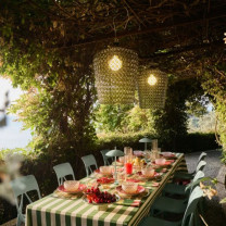 Green Kartell Kabuki Pendant Lights