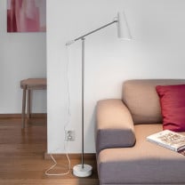 Northern Birdy Floor Lamp White in Living Room