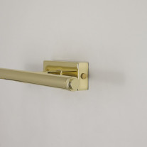Original BTC Cooper Picture Light Polished Brass Detail