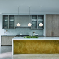 Original BTC Fin Horizontal Pendant Light In Situ